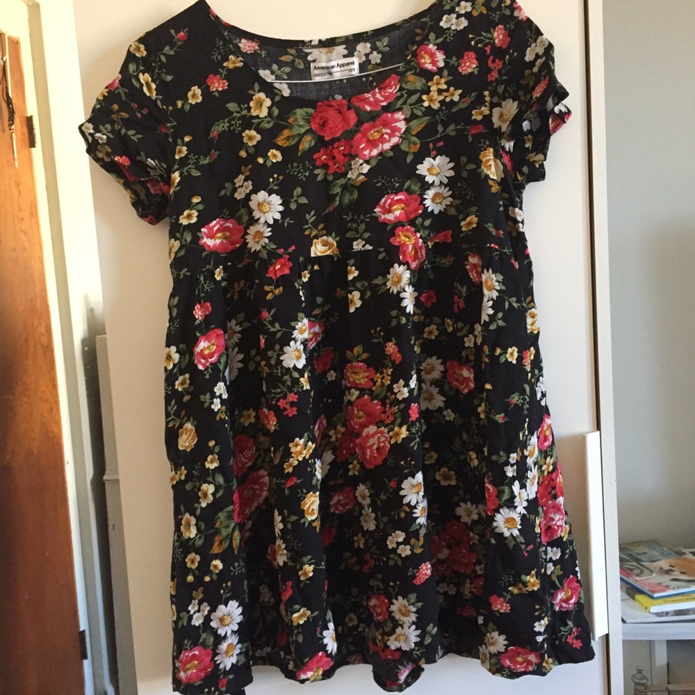 NWT American Apparel — floral babydoll dress